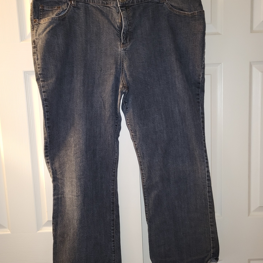 Venezia Blue Straight Leg Jeans Timeless Style
